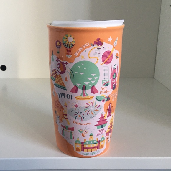 Disney Epcot Starbucks Tumbler